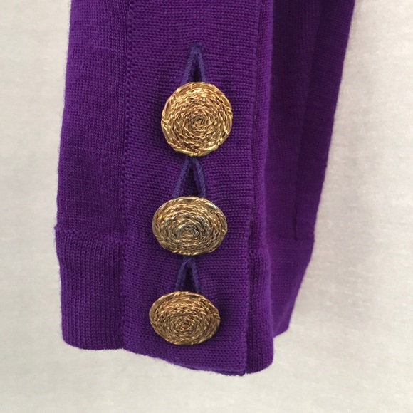 VINTAGE PORTS INTERNATIONAL Wool Cardigan - Picture 8 of 15